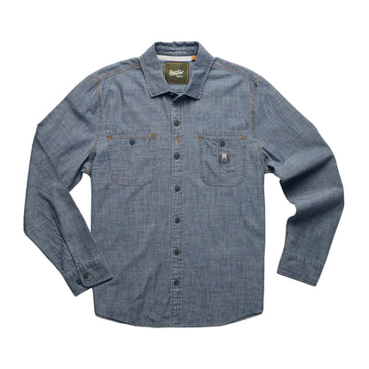 Tallier Work Shirt Washed Blue Chambray