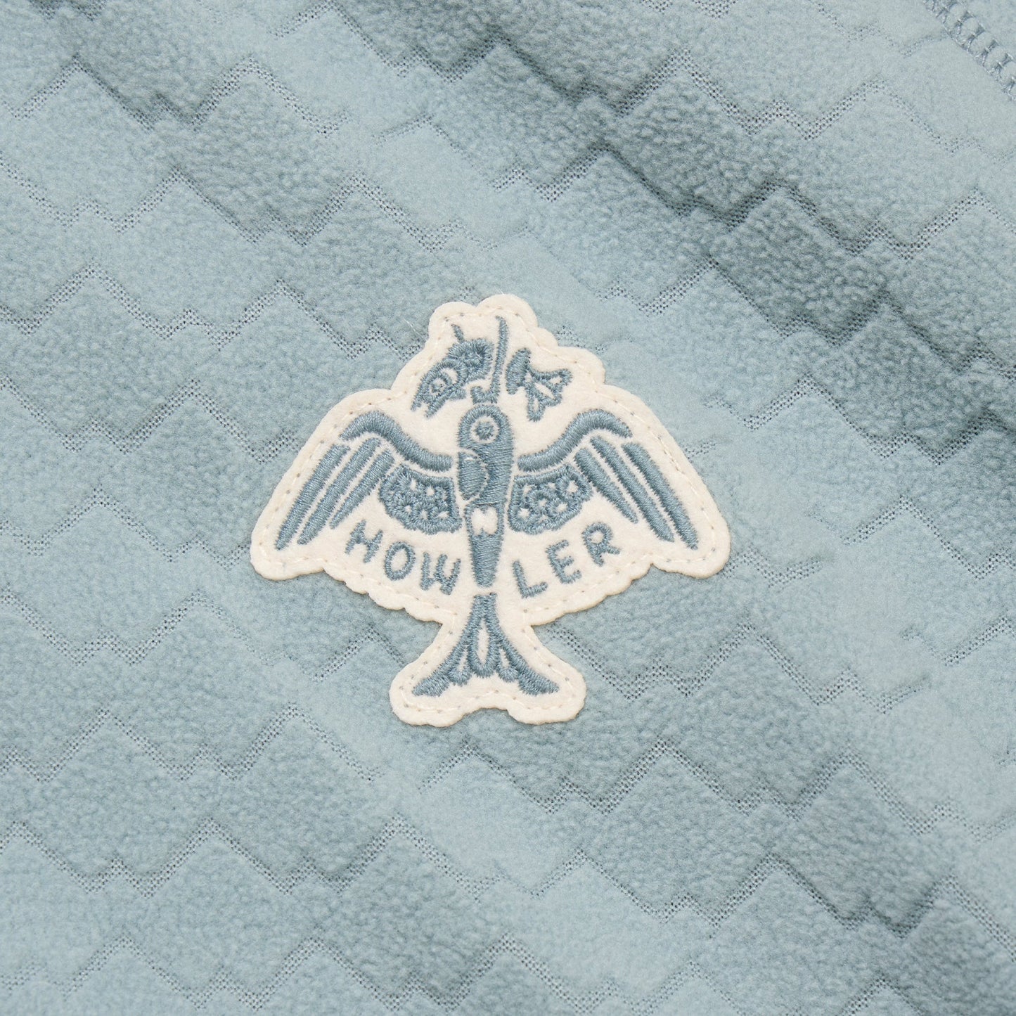 Palo Duro Fleece Hoodie Mountain Grid Iron Blue