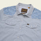 H Bar B Tech LS Shirt Wild Rag: Blue Mirage