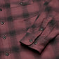 Rodanthe Blanket Flannel Shirt Emmett Plaid Plum Wine