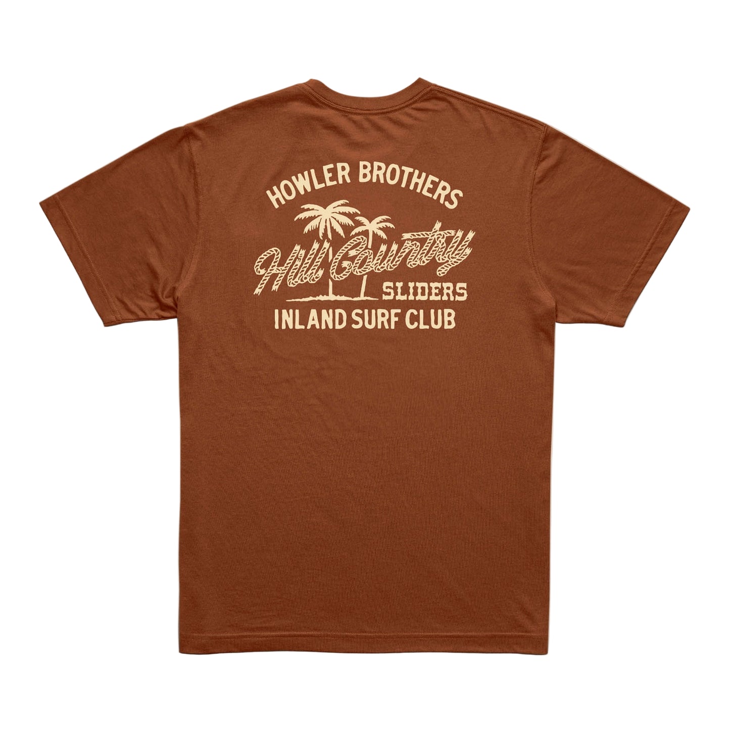 HCS Inland Surf Club SS T-Shirt Caramel