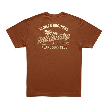 HCS Inland Surf Club SS T-Shirt Caramel
