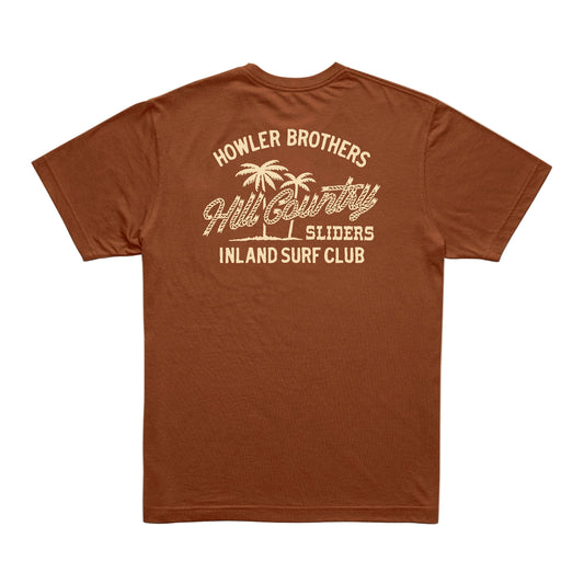 HCS Inland Surf Club SS T-Shirt Caramel