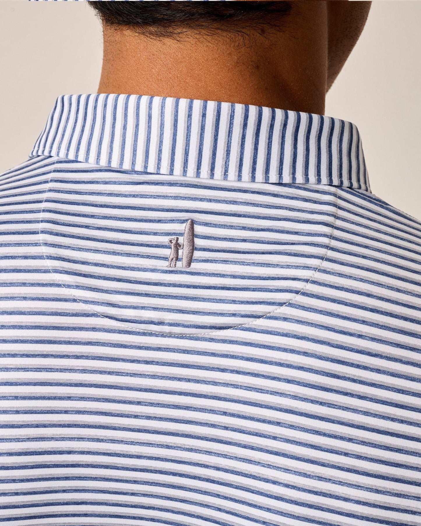 Warwick Striped Featherweight Polo Seal