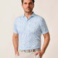Performance Jersey Polo 20 years of JO Print Palisades Blue