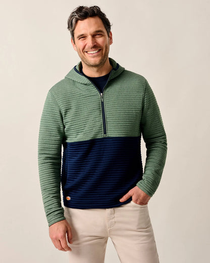 Werner Hooded 1/2 Zip Pullover Navy