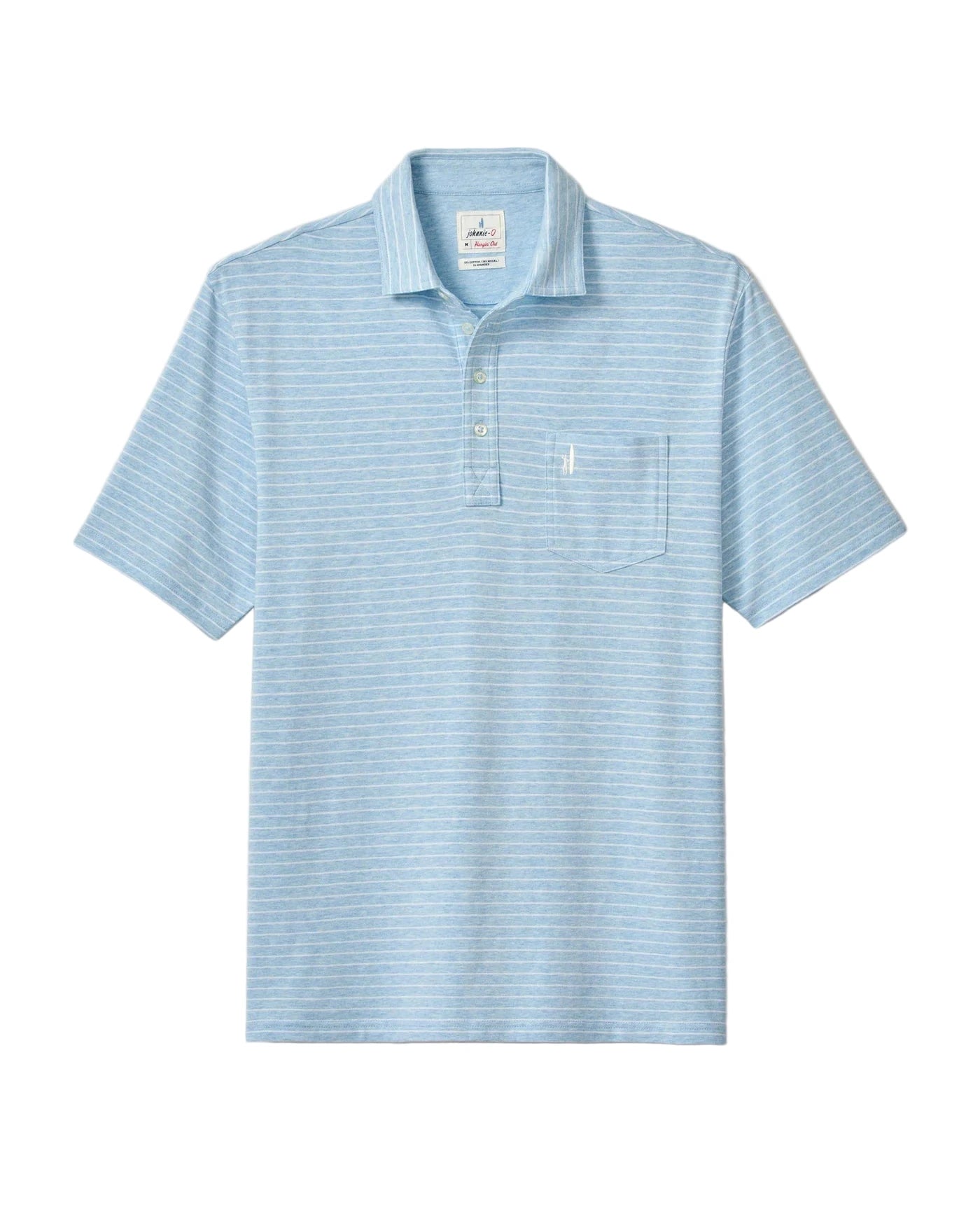 Ryan Original Stripe Polo Cloud Blue