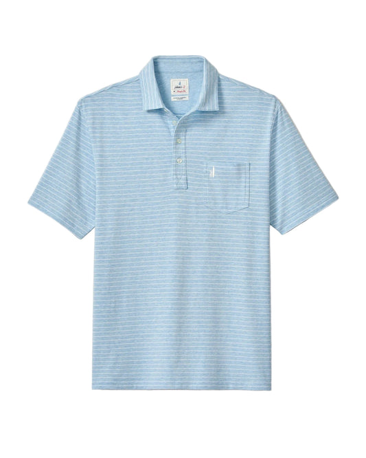 Ryan Original Stripe Polo Cloud Blue