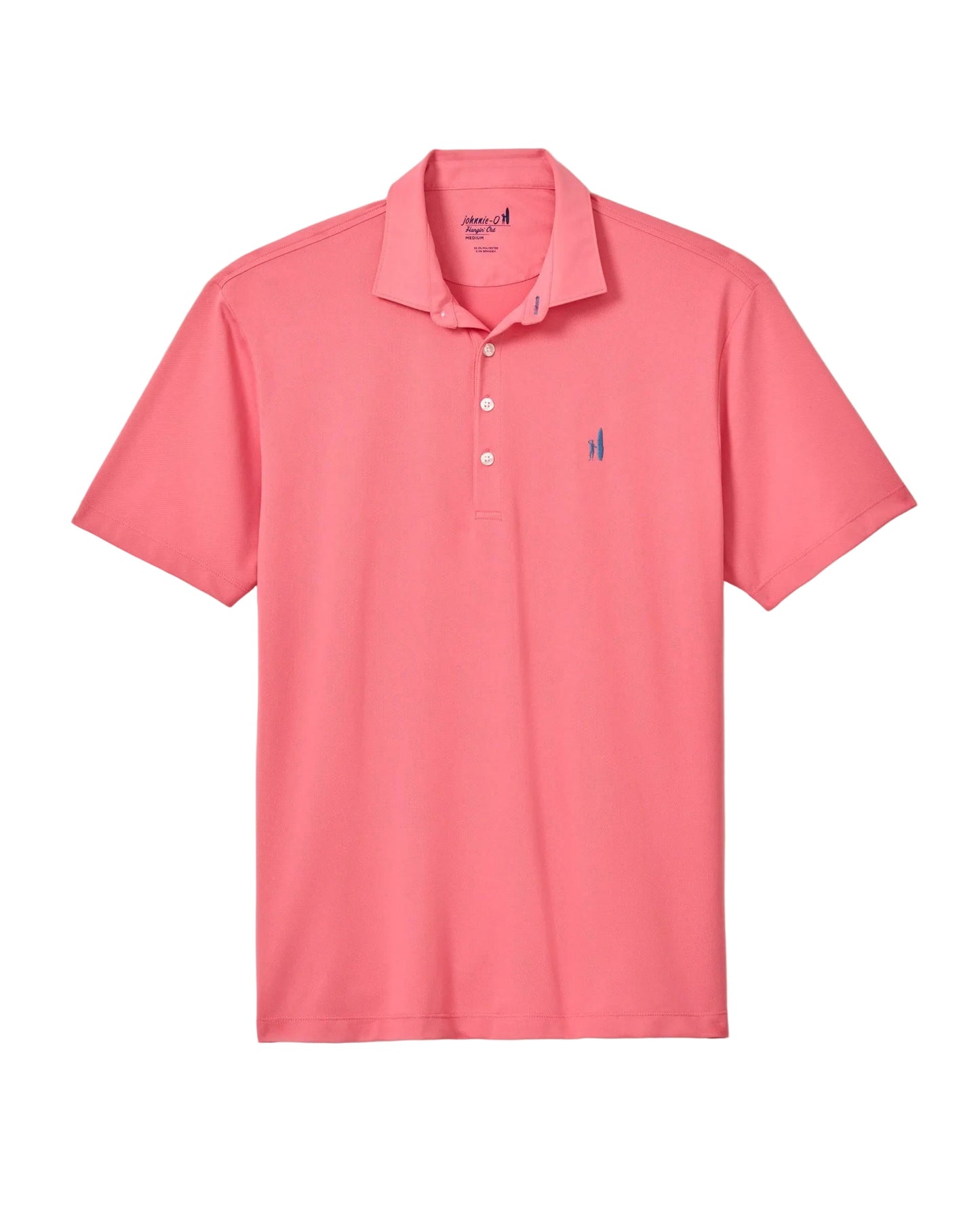Stevie Mesh Polo Azalea