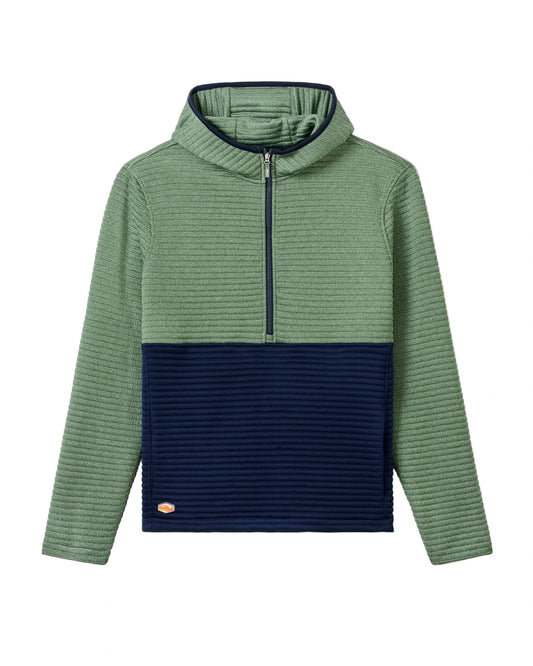 Werner Hooded 1/2 Zip Pullover Navy