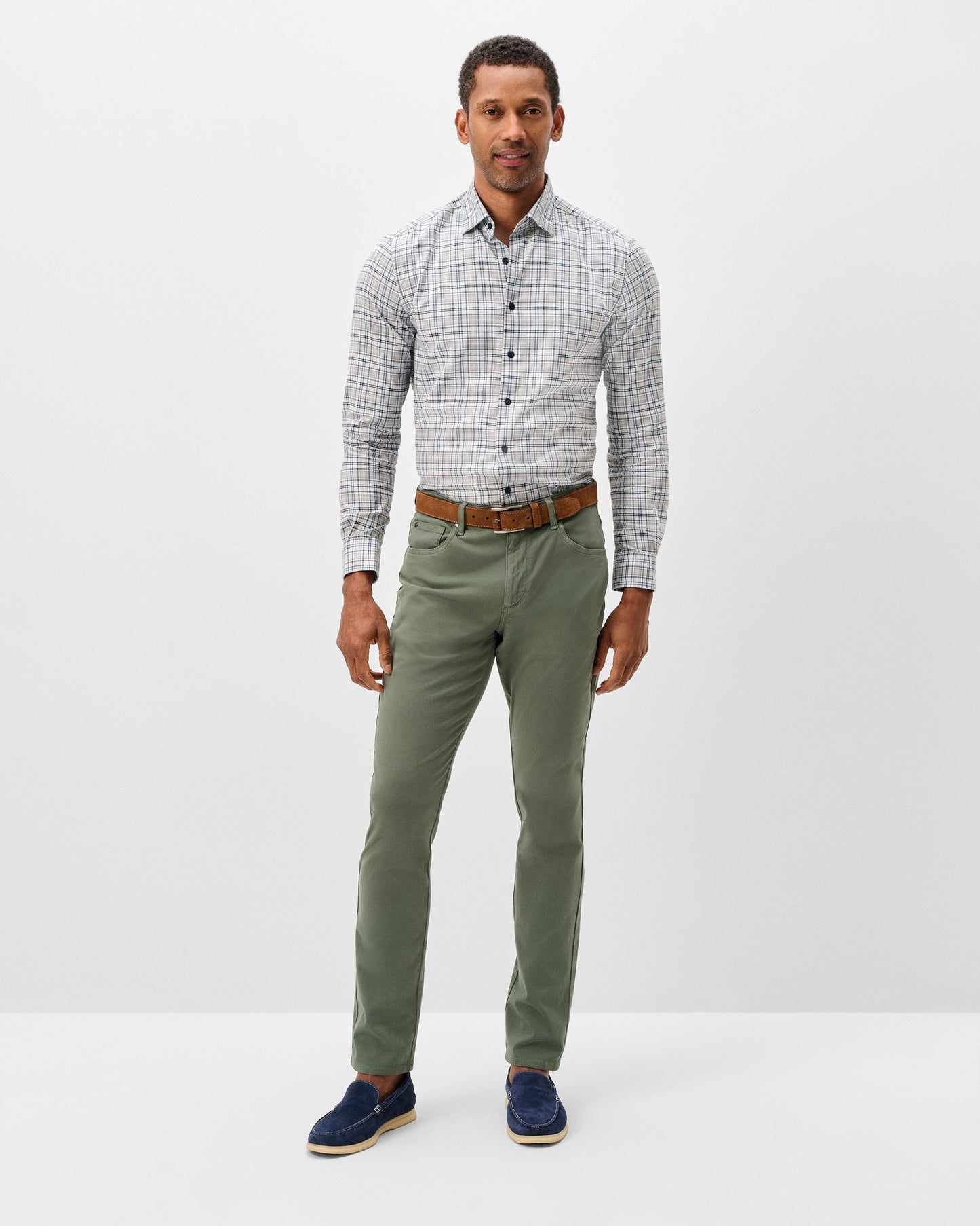 Carmel Sateen 5-Pocket Pant Kelp