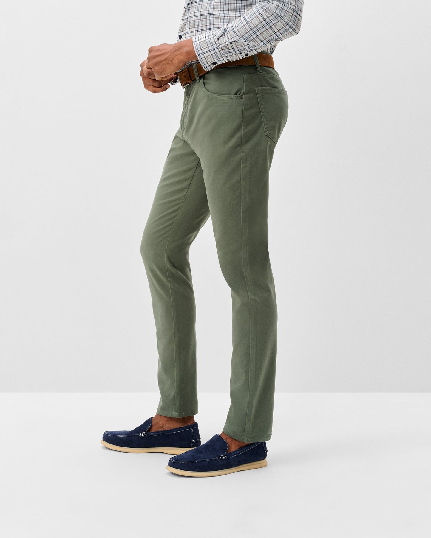 Carmel Sateen 5-Pocket Pant Kelp