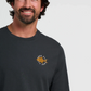 Camo Permit LS T-Shirt Black Sand