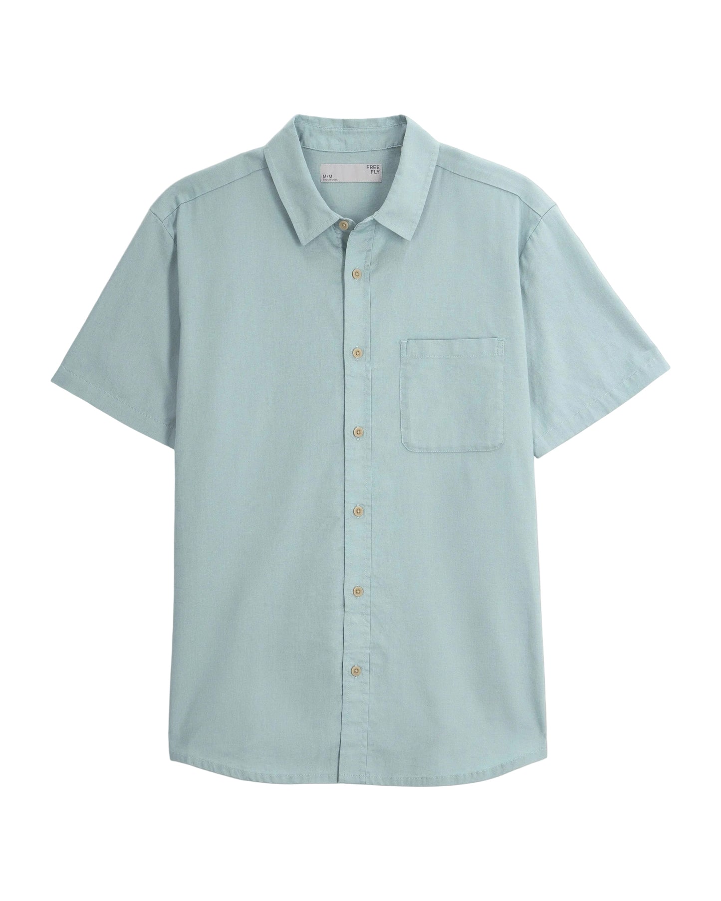 Harbor SS Shirt Ocean Mist