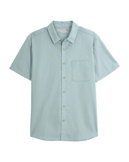 Harbor SS Shirt Ocean Mist
