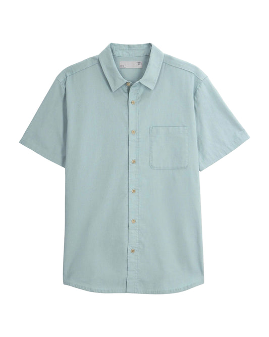 Harbor SS Shirt Ocean Mist