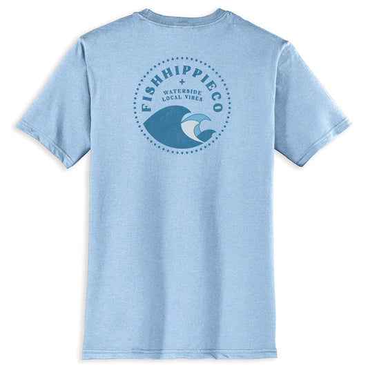 Local Vibes T-shirt Azure