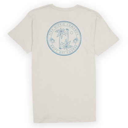 Island Drift SS T-Shirt Vtg White