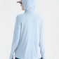 Ws Bamboo Lightweight Hoodie II Clear Sky