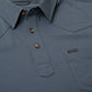 The Dinner Bell Field Polo Slim Fit Slate Blue