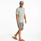 Bamboo Flex SS Pocket Tee Hthr Agave Green