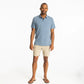 Bamboo Flex Polo II Heather Deepwater