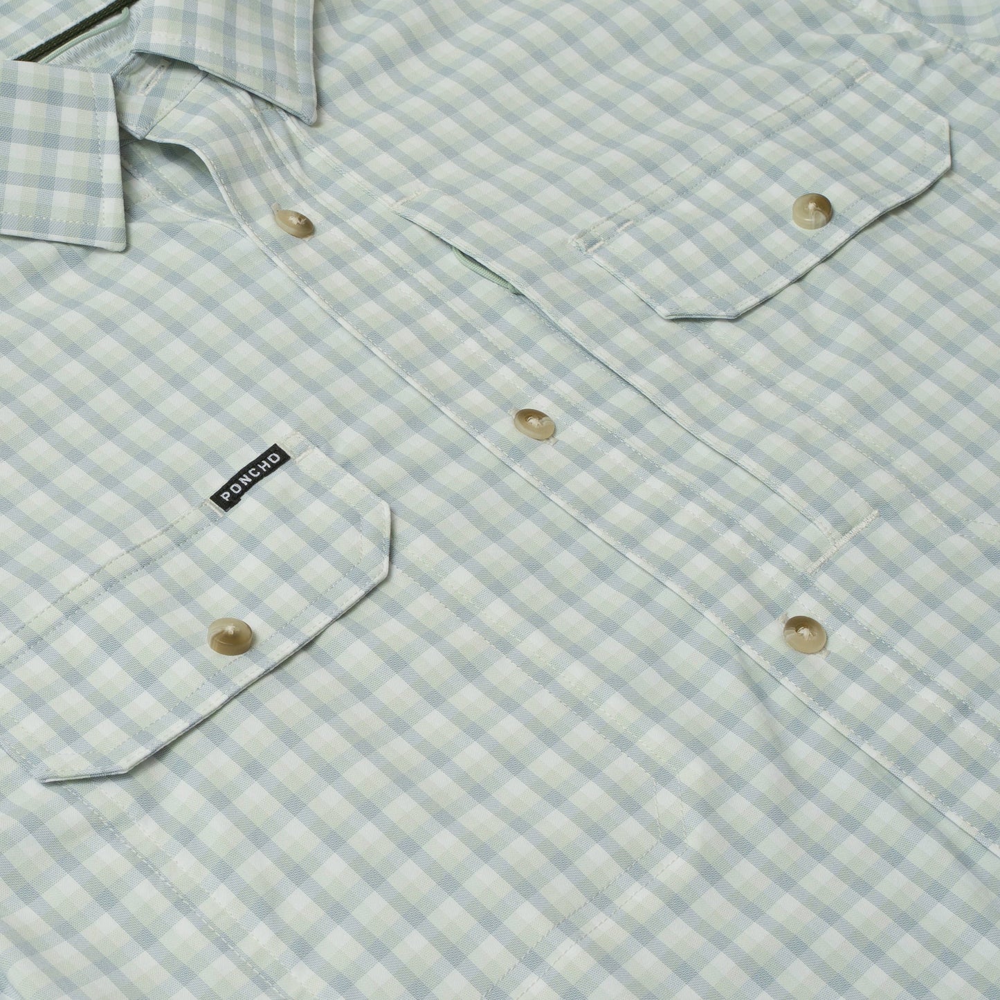 The Kahala Original SS Shirt Green Plaid