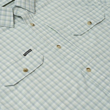 The Kahala Original SS Shirt Green Plaid