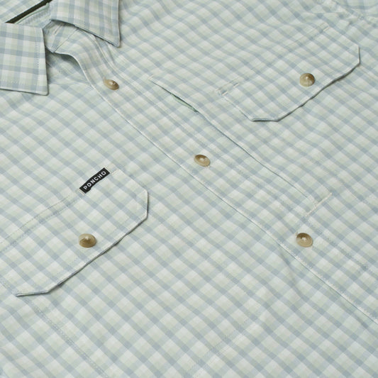 The Kahala Original SS Shirt Green Plaid