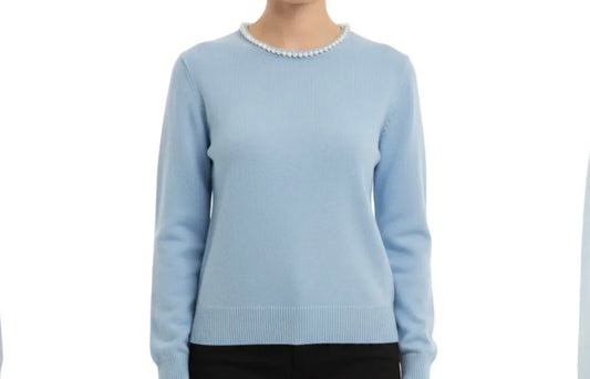 Ws The Pearl Knit Sweater Blue