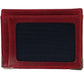 William Front Pocket Card Case Red