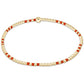 Gameday Hope Joy Pattern 2mm Bead Bracelet