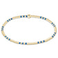 Gameday Hope Joy Pattern 2mm Bead Bracelet