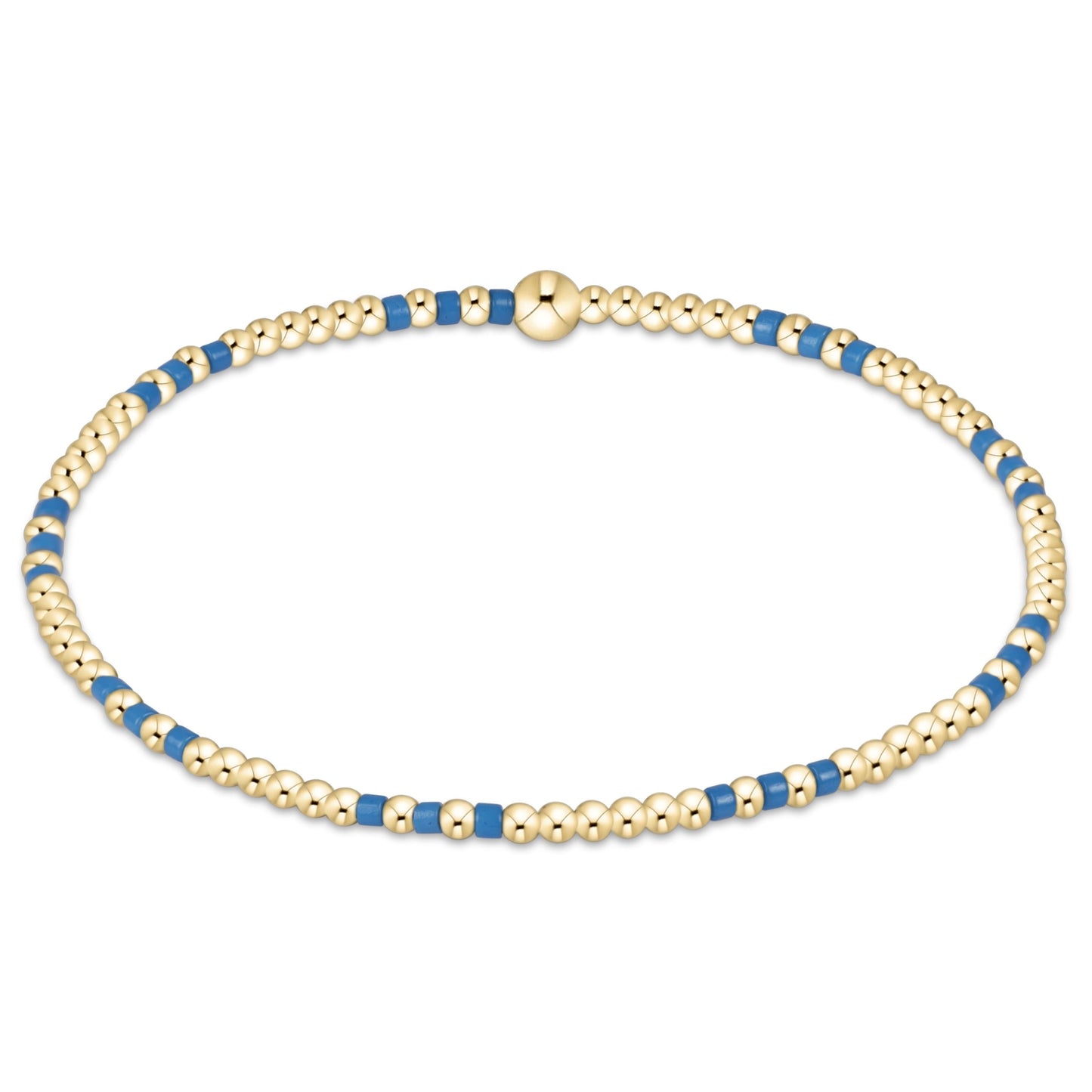 Gameday Hope Joy Pattern 2mm Bead Bracelet