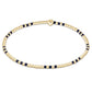Gameday Hope Joy Pattern 2mm Bead Bracelet
