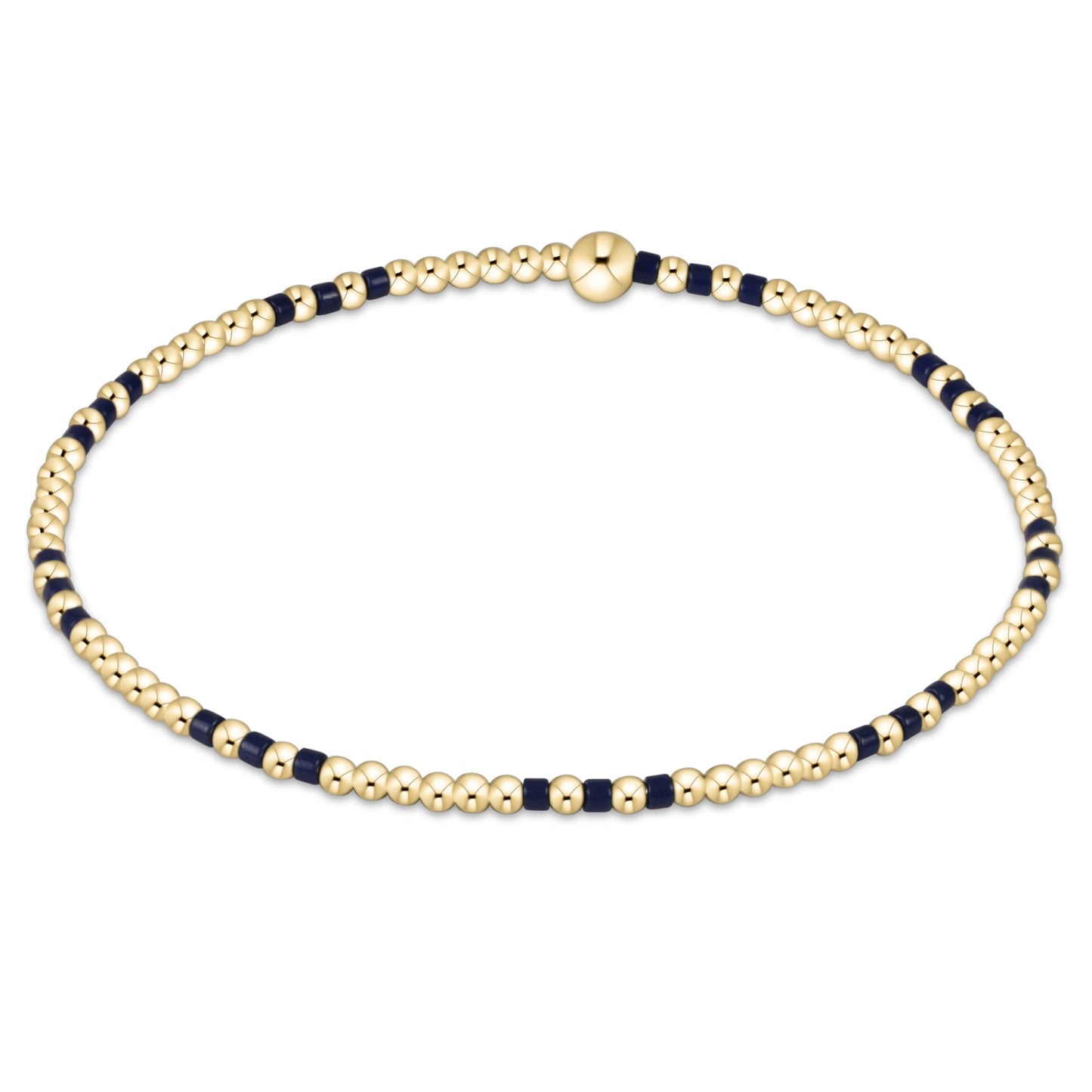 Gameday Hope Joy Pattern 2mm Bead Bracelet