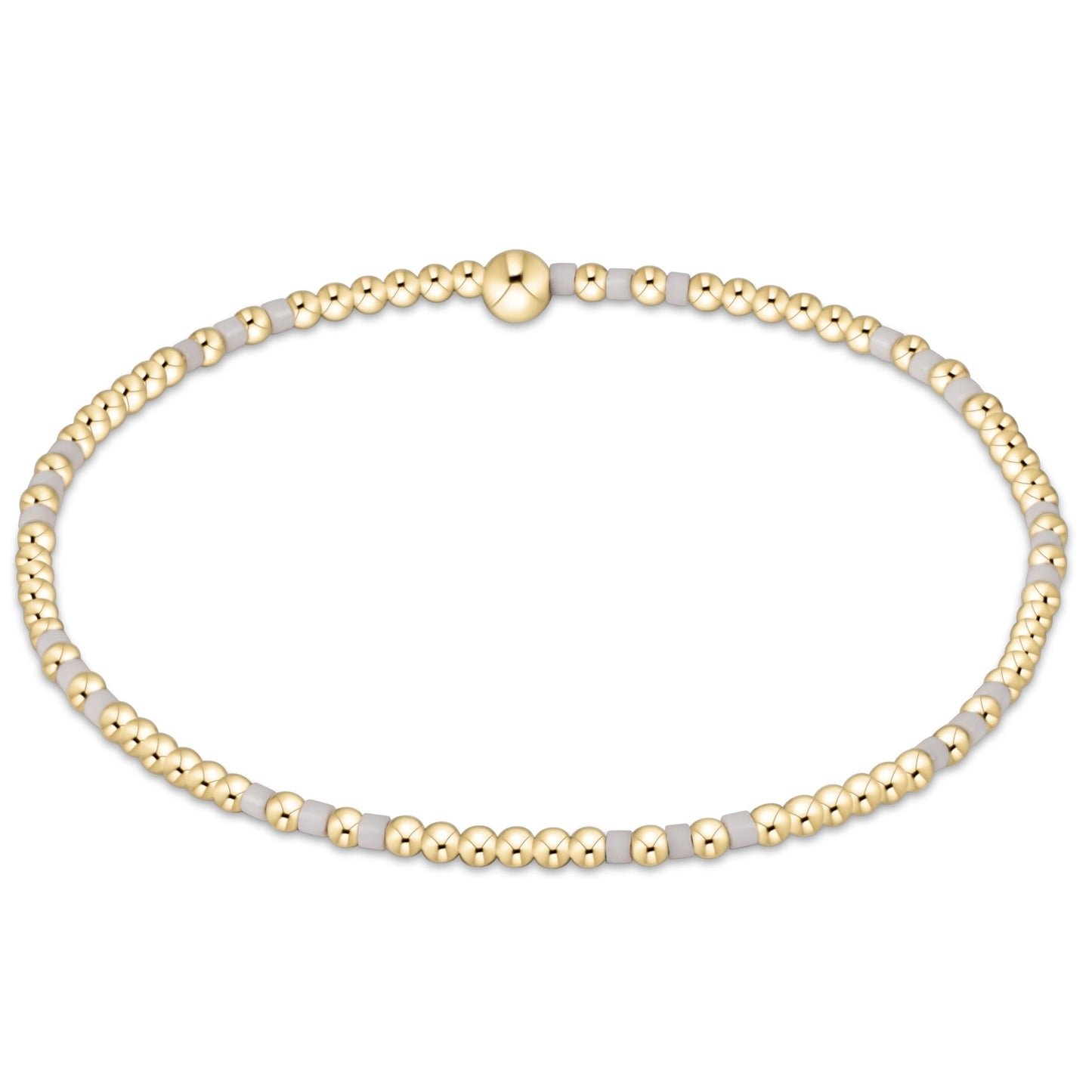 Gameday Hope Joy Pattern 2mm Bead Bracelet
