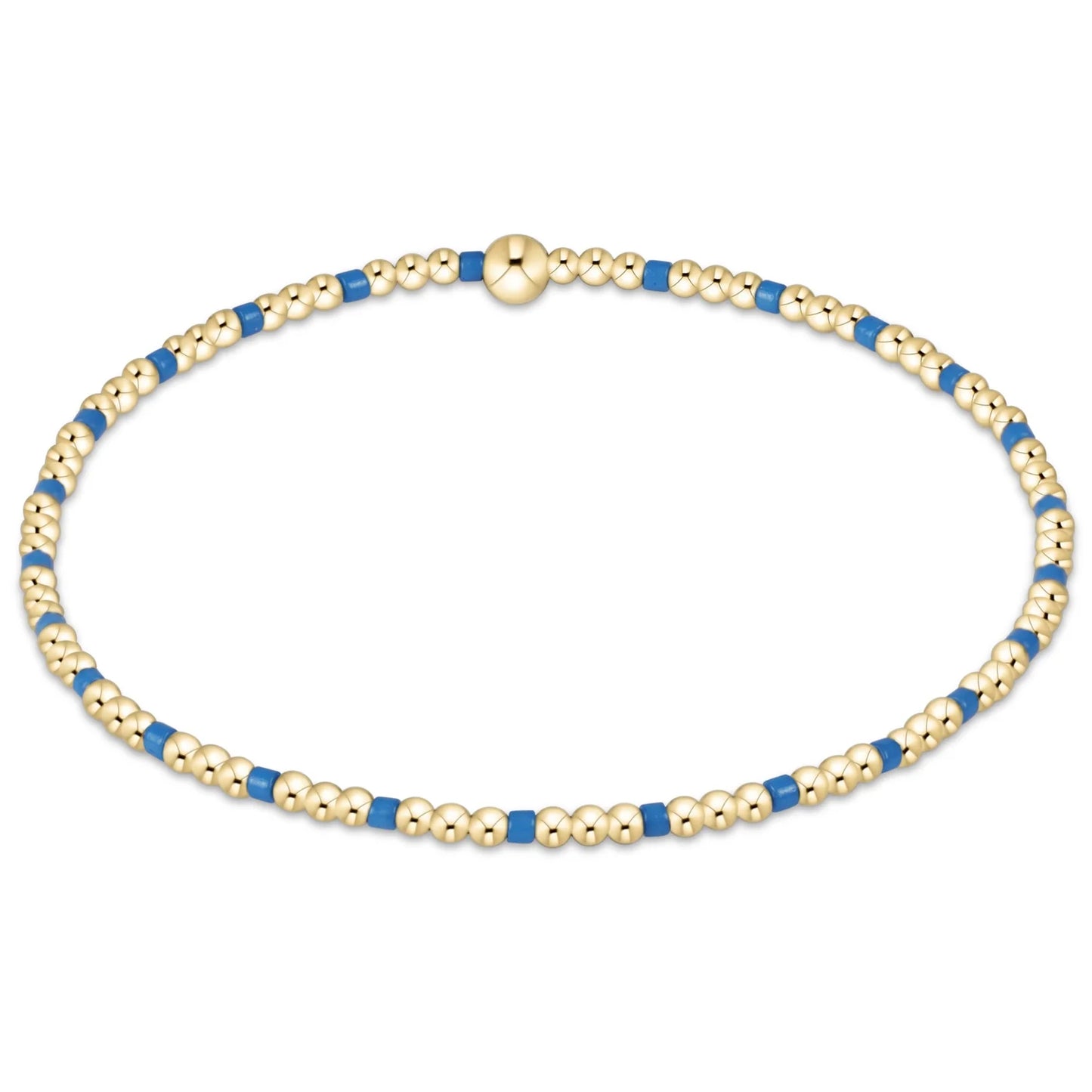 Gameday Hope Sincerity Pattern 2mm Bead Bracelet