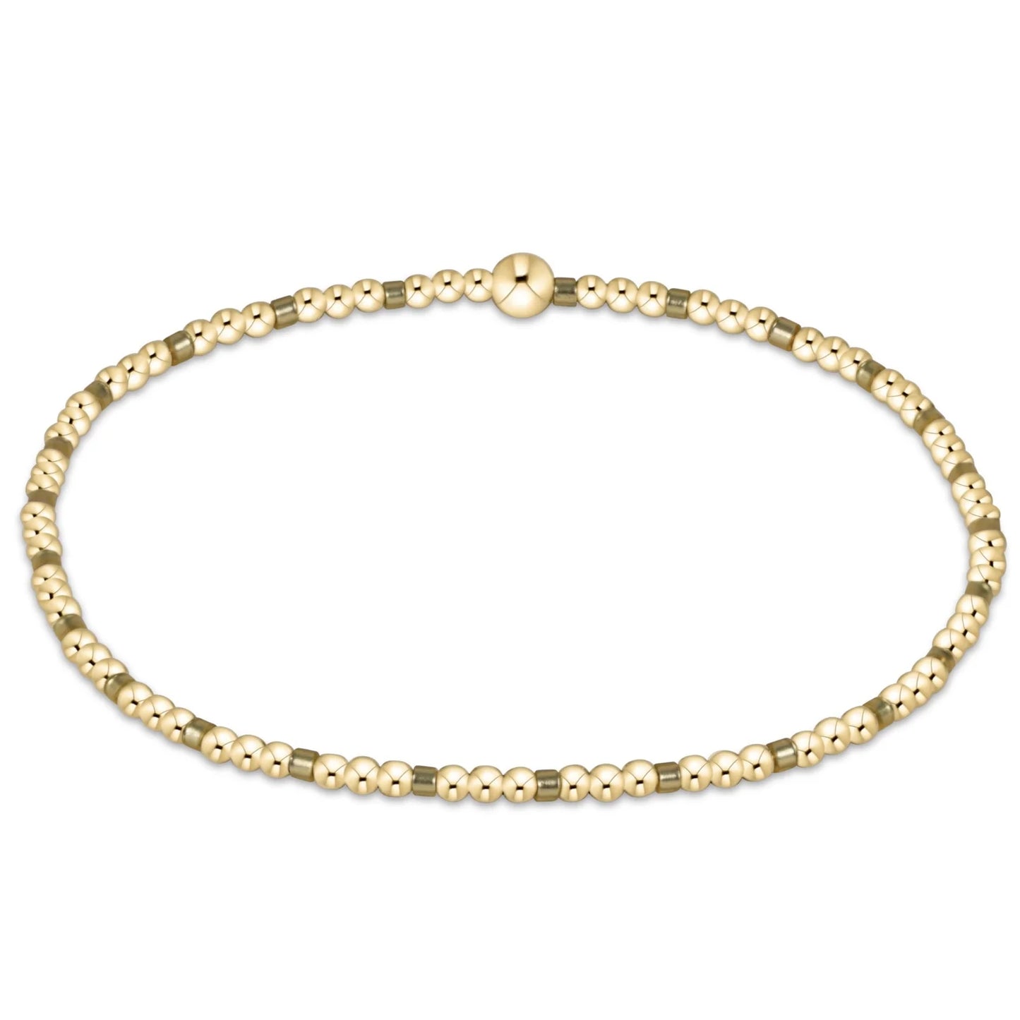 Gameday Hope Sincerity Pattern 2mm Bead Bracelet