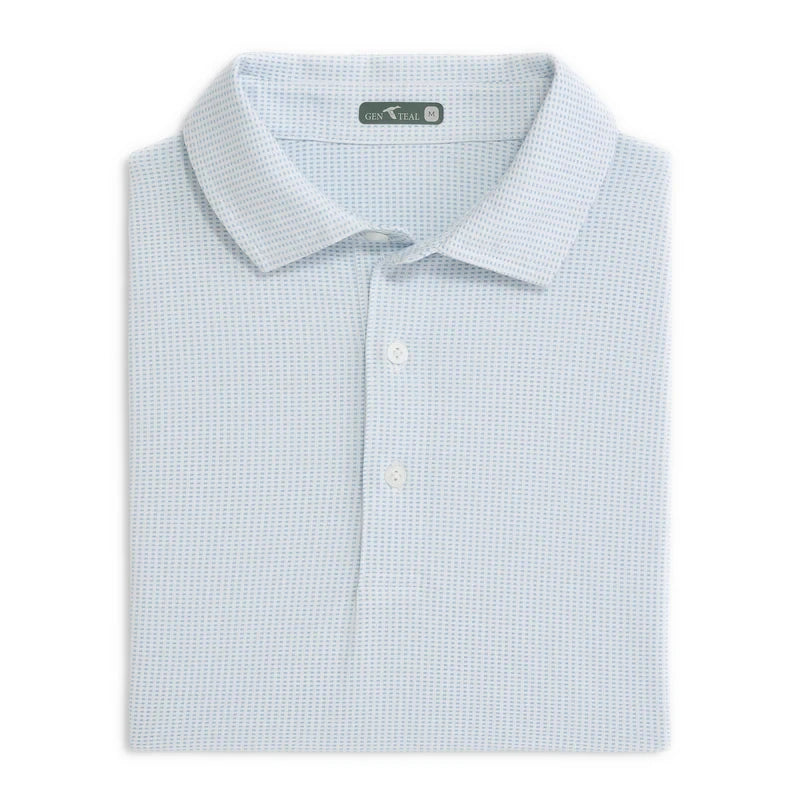 Jacquard Polo Heritage Blue