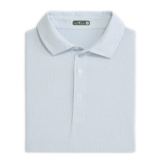 Jacquard Polo Heritage Blue