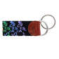 Dancing Skeletons Key Fob Black