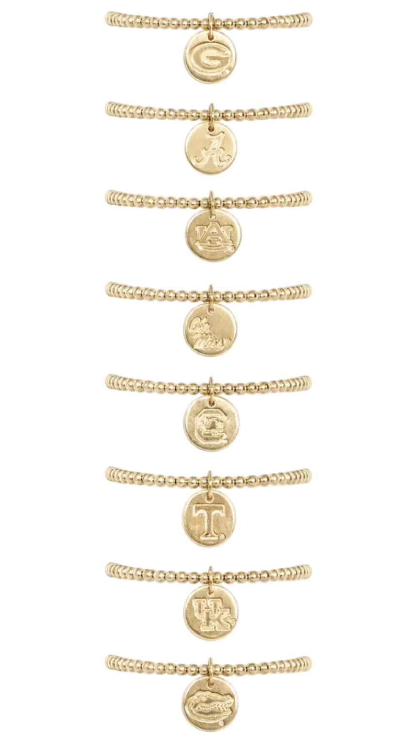 ecollegiate Classic Gold 3mm Bracelet