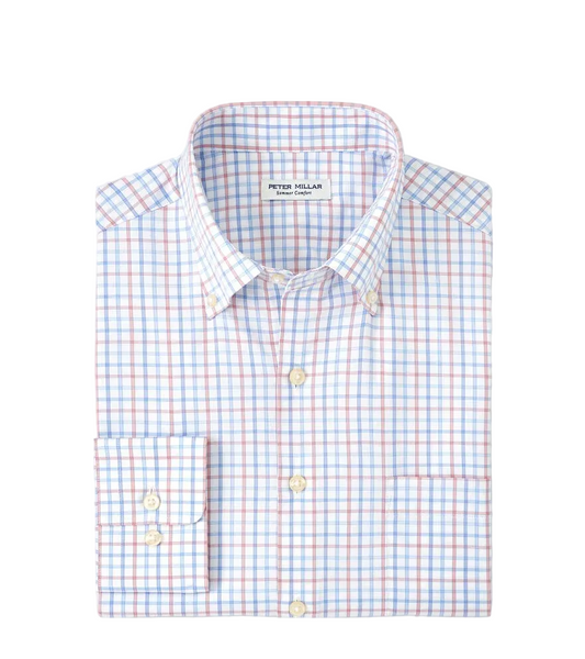 Eastport Perf Twill Shirt Maritime