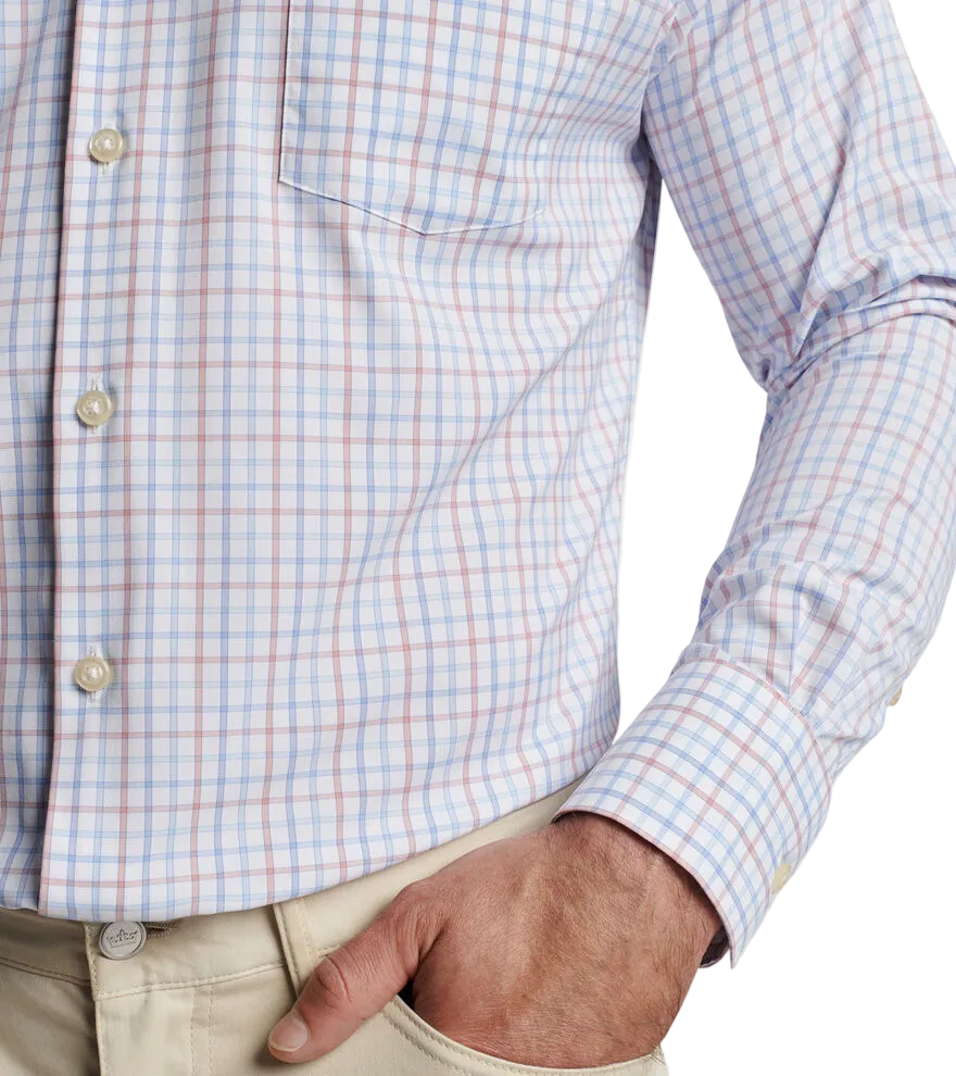 Eastport Perf Twill Shirt Maritime