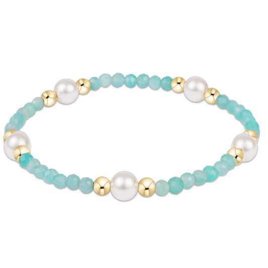 SS26 Purpose Pearl  6mm Gem Bracelet