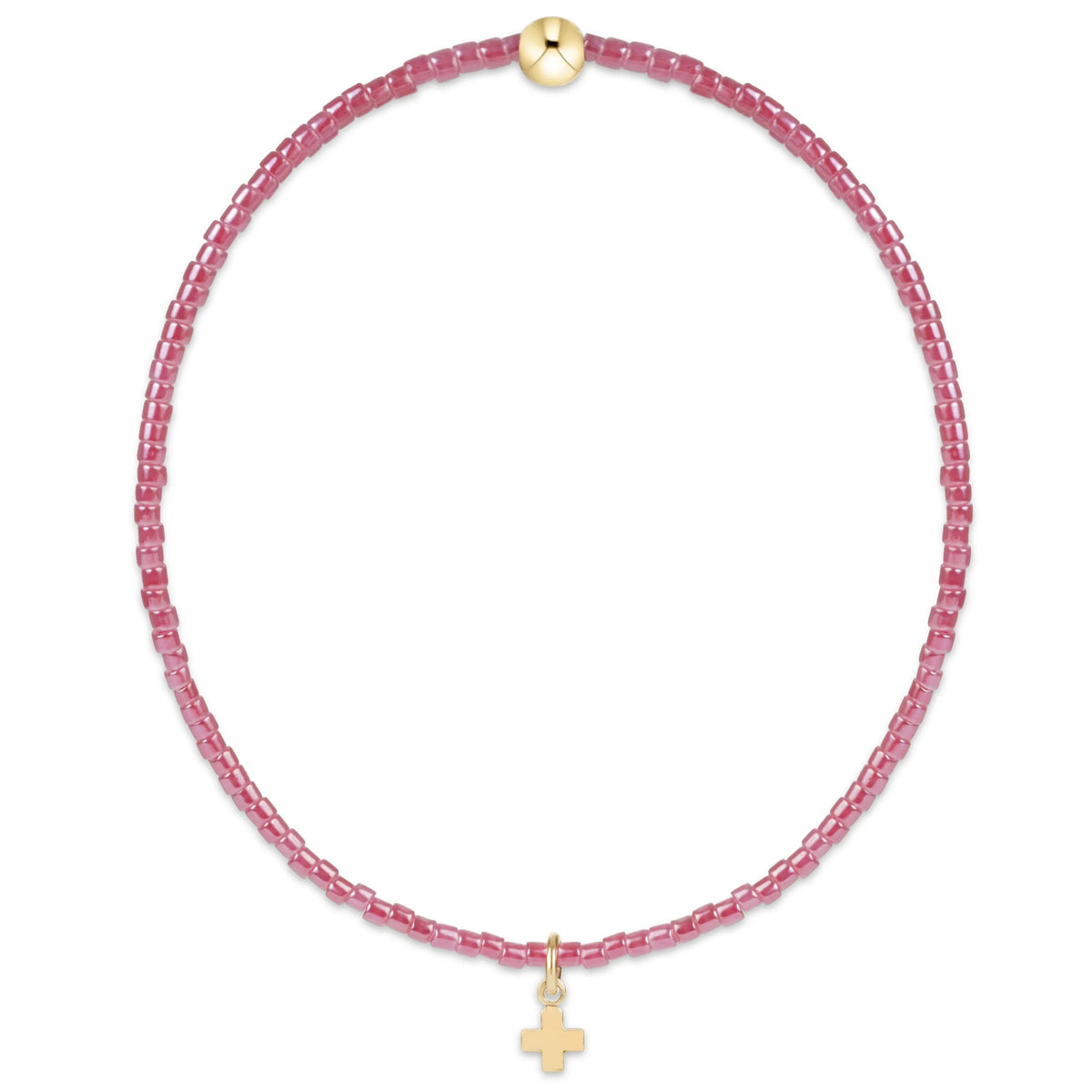 FW26 Hope Classic Bracelet Signature Cross Small Gold Charm