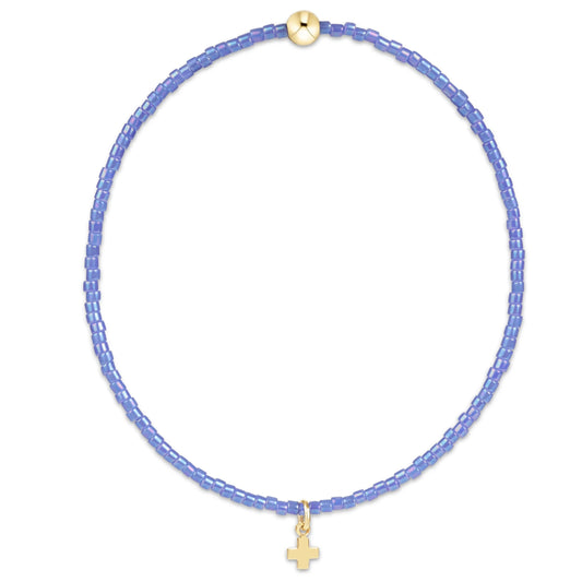 FW26 Hope Classic Bracelet Signature Cross Small Gold Charm