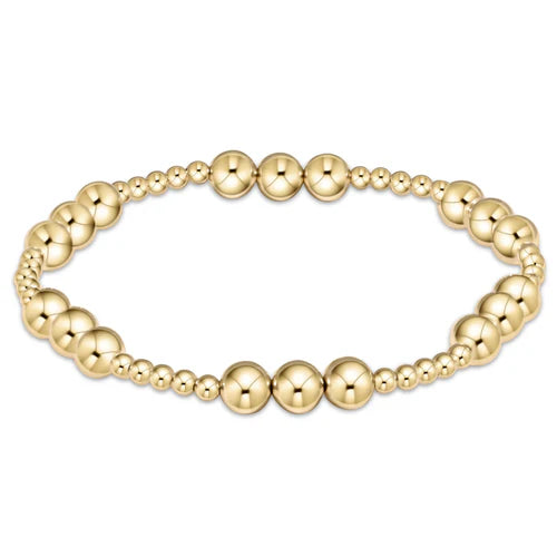 Classic Joy Pattern 6mm Bead Bracelet - Beau Outfitters