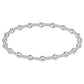 Classic Sincerity Pattern 4mm Bead Bracelet Sterling